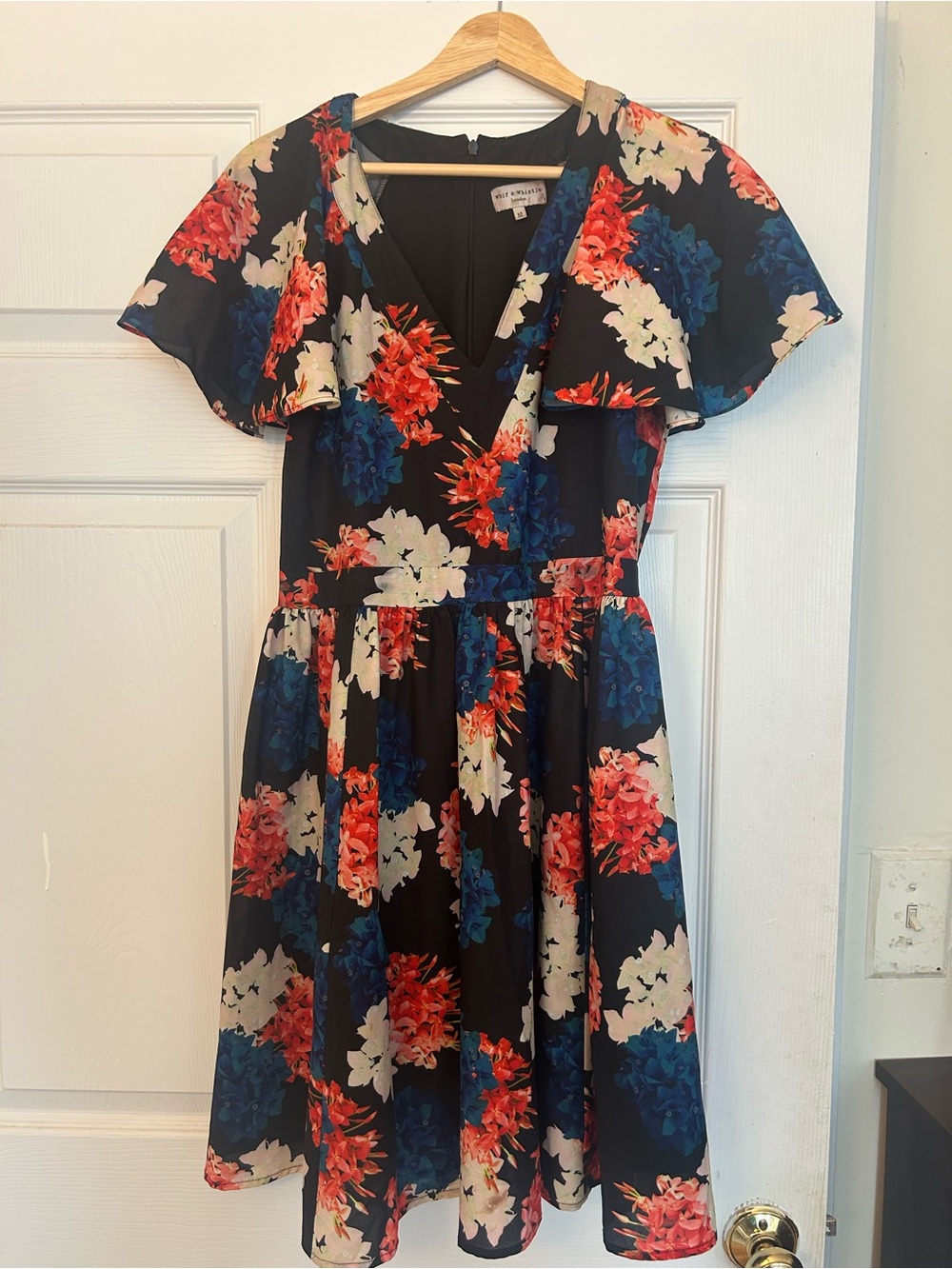 Wolf & Whistle by ModCloth Floral Dress Size 12